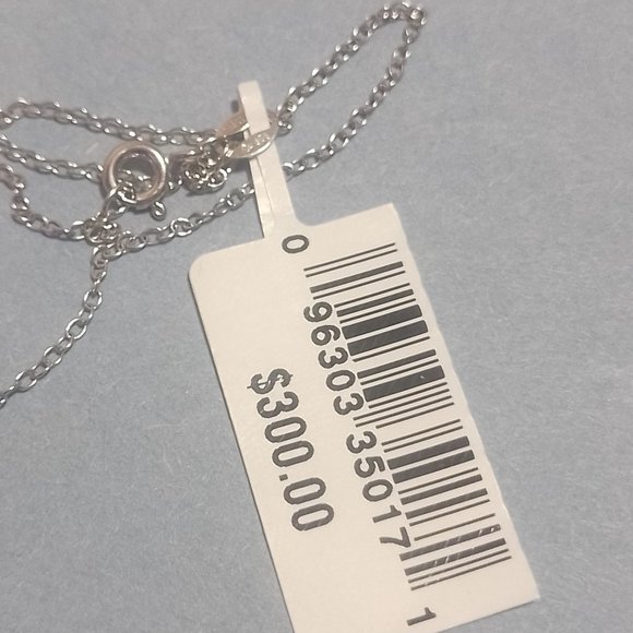 Sterling Silver Gemstone & Diamond Accent Flower Marquise Pendant - Picture 7 of 7